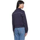 Moncler Navy Maglia Cardigan Sweater