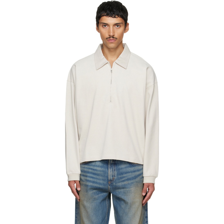 Photo: AGOLDE Beige Darius Polo
