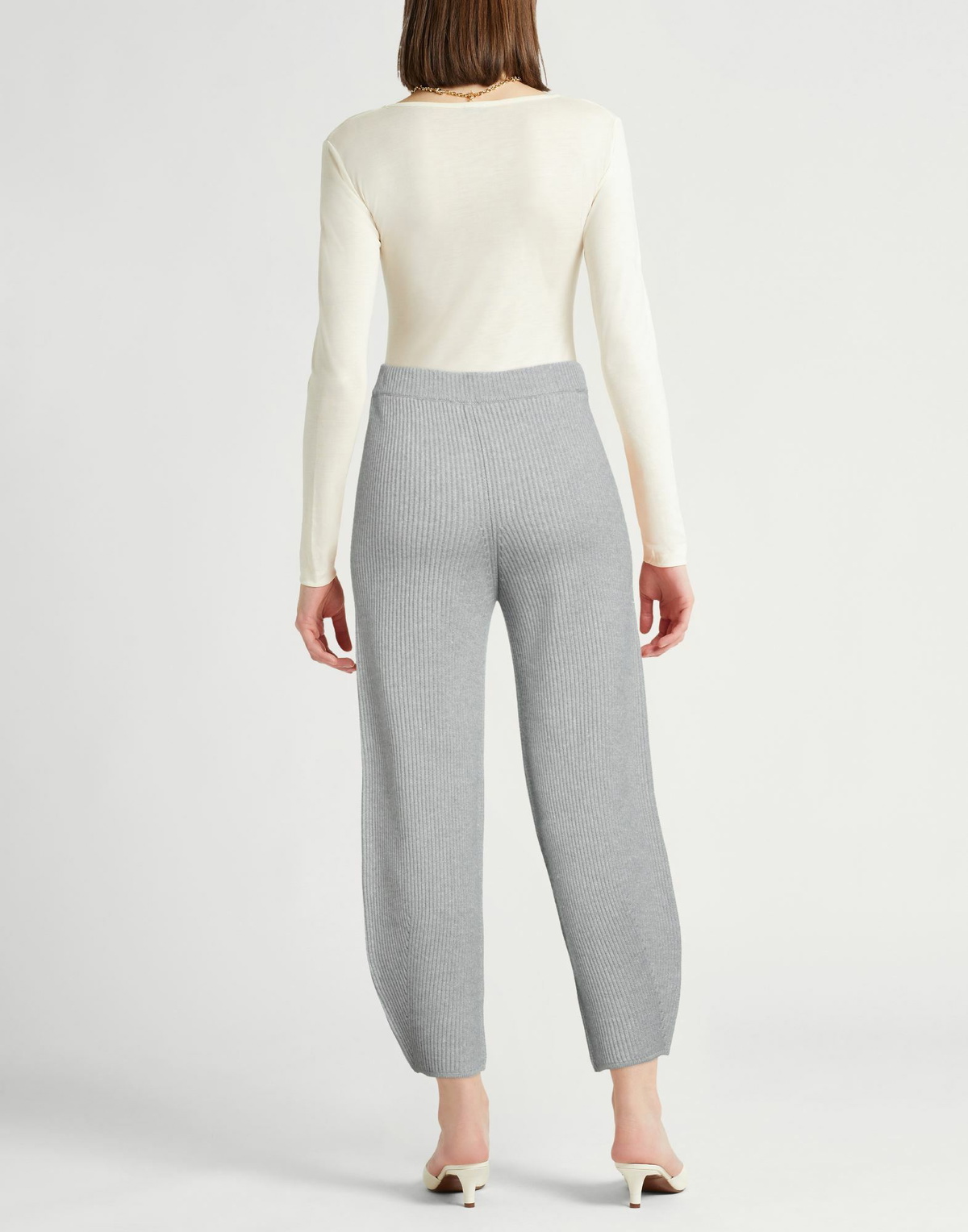 Peserico Womens Pants in Grey