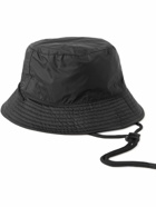 A.P.C. - Tyler Logo-Appliquéd Shell Bucket Hat - Black