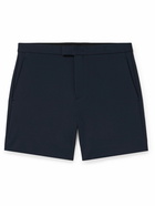 Theory - Kayden Straight-Leg Woven Shorts - Blue