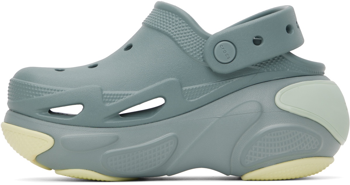 Crocs Green Bubble Crush Clogs