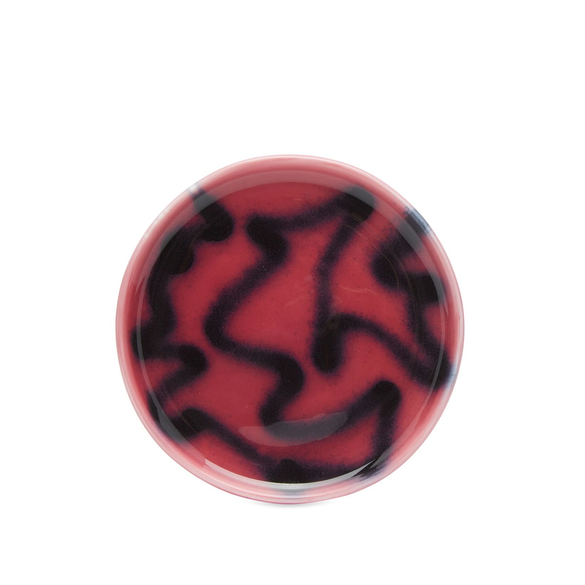 Frizbee Ceramics XS Plate In Roses Pizza Frizbee Ceramics