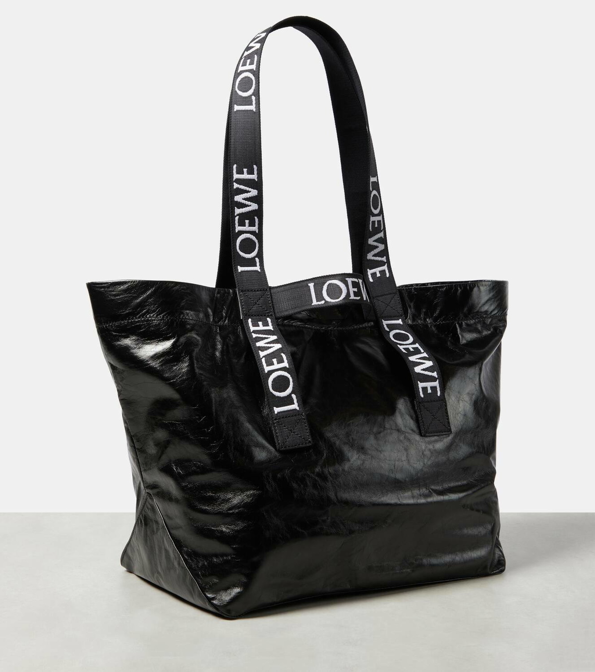 Loewe Fold Shopper leather tote bag Loewe