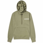 Napapijri Women's Logo Hoodie in Green Lichen