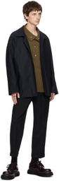 Factor's Navy Half-Raglan Jacket