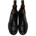 Lanvin Black Calfskin Chelsea Boots