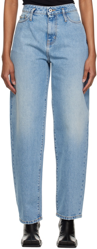 Photo: HALFBOY Blue Oversized Jeans
