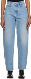 HALFBOY Blue Oversized Jeans