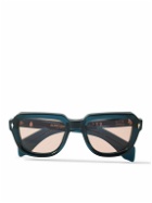 Jacques Marie Mage - Taos Square-Frame Acetate Sunglasses