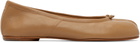 Maison Margiela Tan Tabi Ballerina Flats