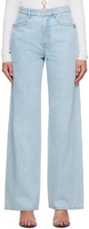 Dion Lee Blue Classic Jeans