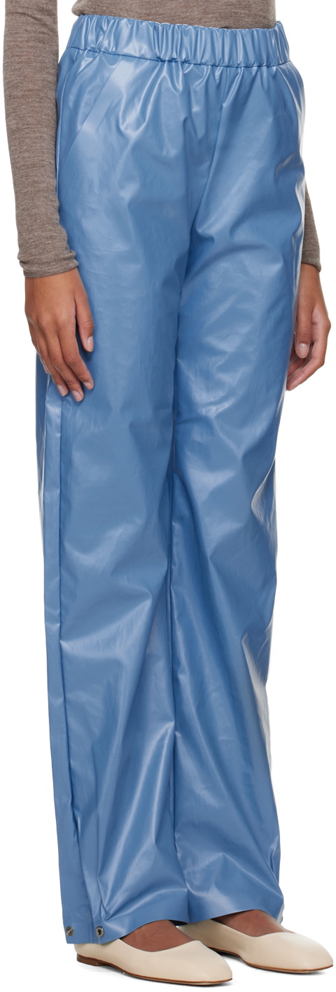 KASSL Editions Blue Oil Trousers