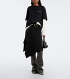 The Attico Robin snake-effect over-the-knee boots