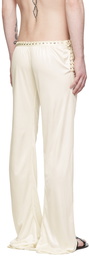 Ludovic de Saint Sernin White Mermaid Trousers