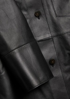 Joseph Penna Leather Jacket Black