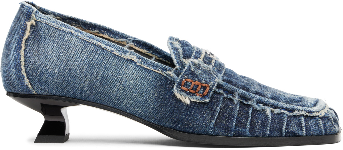 Diesel Blue D-Amber Moc 30 Heels