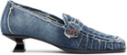 Diesel Blue D-Amber Moc 30 Heels