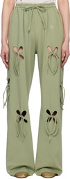 J.Kim Green Petal Lounge Pants