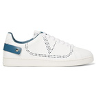 Valentino - Valentino Garavani Backnet Perforated Leather Sneakers - White