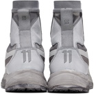 11 by Boris Bidjan Saberi Gray Salomon Edition Bamba 2 High V2 Sneakers