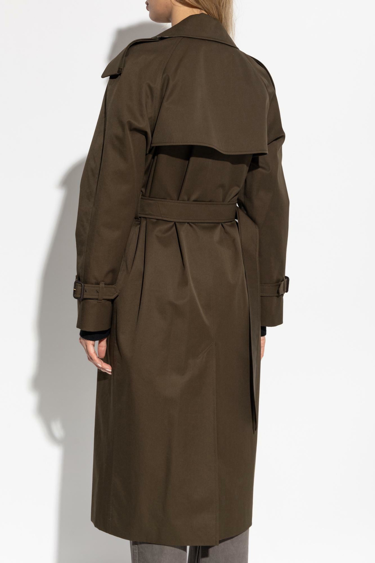 Burberry Cotton Trench Coat Burberry