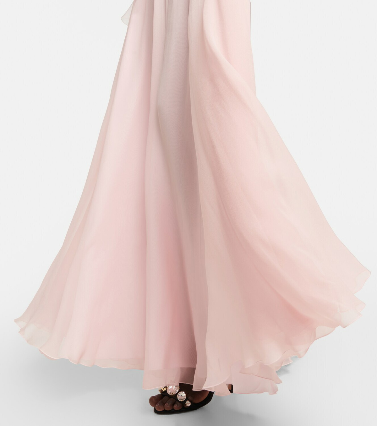 Giambattista Valli - Ruffled off-shoulder silk gown Giambattista Valli Giambattista Valli - Ruffled off-shoulder silk gown Giambattista Valli