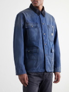 RRL - Cotton-Canvas Blouson Jacket - Blue