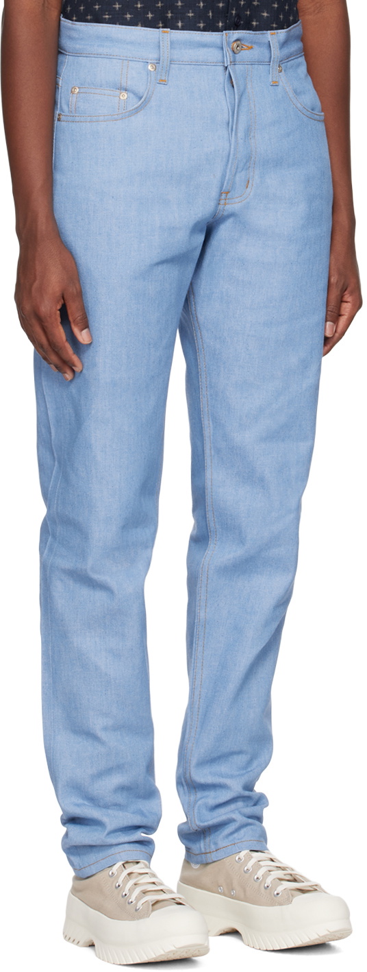 Naked & Famous Denim Blue Easy Guy Jeans
