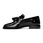 Maison Margiela Black Patent Tassel Tabi Loafers