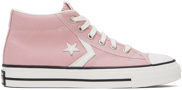 Photo: Converse Pink Star Player 76 Sneakers