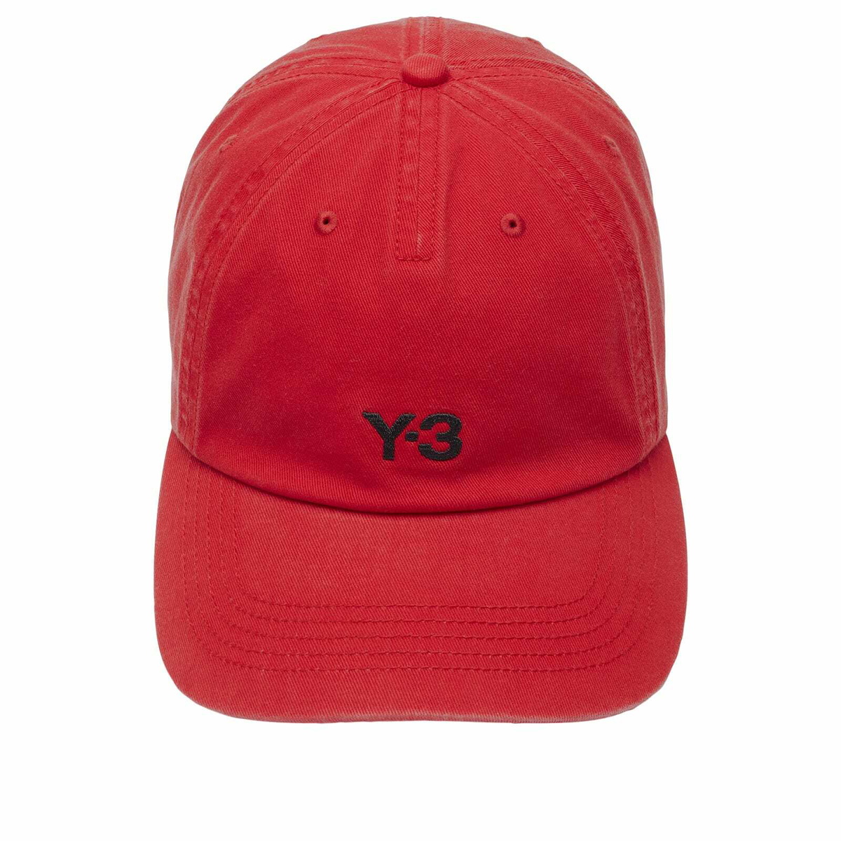 Y-3 Men's Dad Cap in Red 