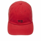 Y-3 Men's Dad Cap in Red 