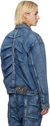Thug Club Blue Claw Denim Jacket