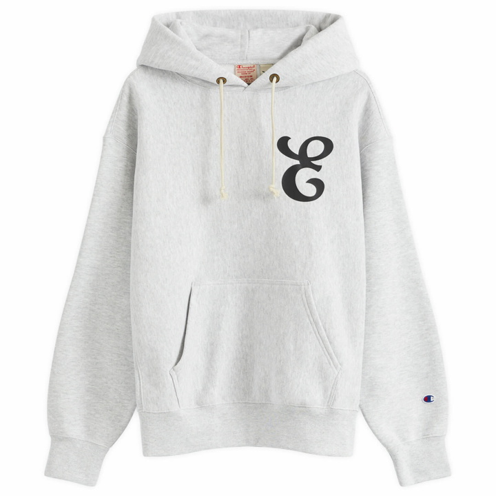 Photo: Champion Men's for E by END. Everyday Hoodie in Grey Marl