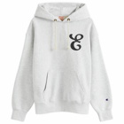 Champion Men's for E by END. Everyday Hoodie in Grey Marl
