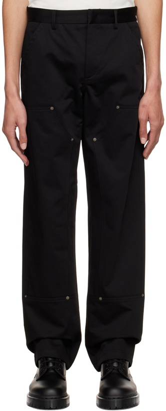 Photo: 424 Black Workmen Trousers