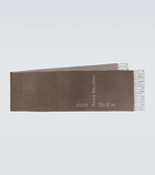 Acne Studios - Fringed wool scarf