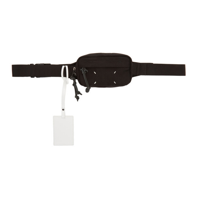 Photo: Maison Margiela Black Small Canvas Fanny Pack