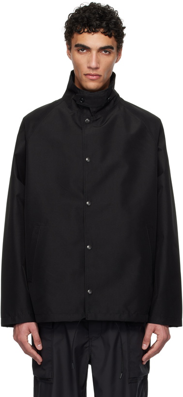 Photo: nanamica Black 2L GORE-TEX Coach Jacket