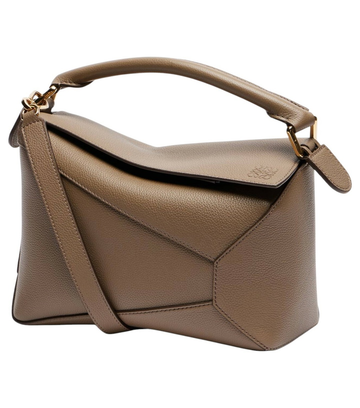 Photo: Loewe Puzzle Small leather tote bag