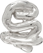Vasiliki Silver Ormurin Single Earring