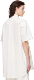 GIA STUDIOS White Nylon Shirt