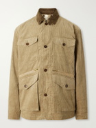 Fortela - Ottawa Cotton-Corduroy Jacket with Detachable Liner - Green