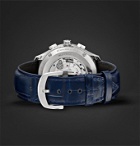 Piaget - Polo S Automatic 42mm Stainless Steel and Alligator Watch, Ref. No. G0A43002 - Blue