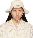 Jacquemus Off-White 'Le Bob Artichaut' Bucket Hat