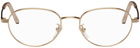 RETROSUPERFUTURE Gold Numero 106 Glasses