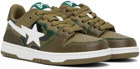 BAPE Green SK8 Sta #4 Sneakers