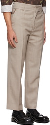 Jacquemus Beige La Montagne 'Le Pantalon De Costume' Trousers