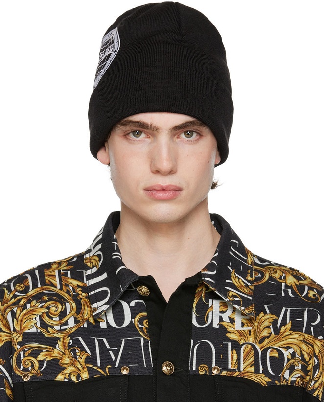 Photo: Versace Jeans Couture Black Space Beanie
